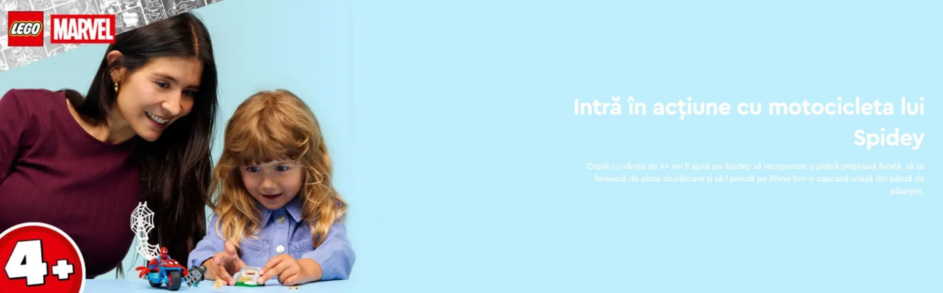 Spidey pe motocicletă vs. Rhino